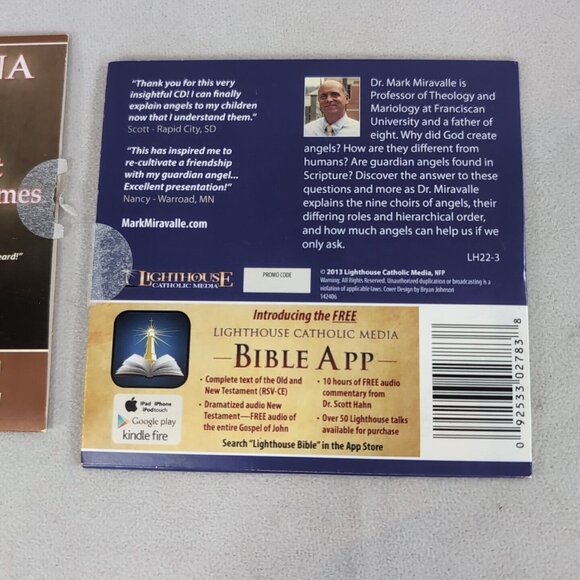 Dr. Mark Miravalle 2 CD St. Philomena Angels Explained Lighthouse Catholic Media - Picture 4 of 7